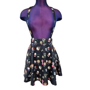 Hot Topic My Hero Academia X Hello Kitty & Friends Suspender Circle Skirt‎ C71